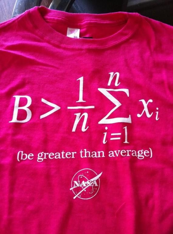 Be greater than average - بهتر از متوسط باش! 