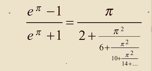 یکی از عجیب‌ترین برابری‌های کشف شده توسط رامانوجان