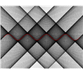 الگوی زیبای حاصل از رسم خطوط مماس به منحنی سینوس