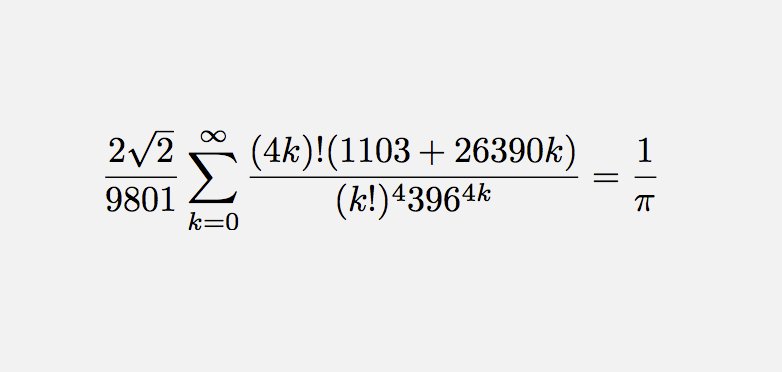 بسط عجیب معکوس عدد π کشف شده توسط رامانوجان