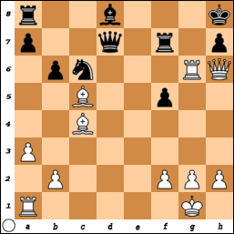 سفید در ۲ حرکت مات می‌کند