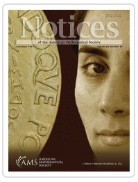 تصویر مریم میرزاخانی برروی جلد شماره نوامبر 2018 بولتن ماهانه انجمن ریاضی آمریکا به همراه مقاله ای در مورد ایشان